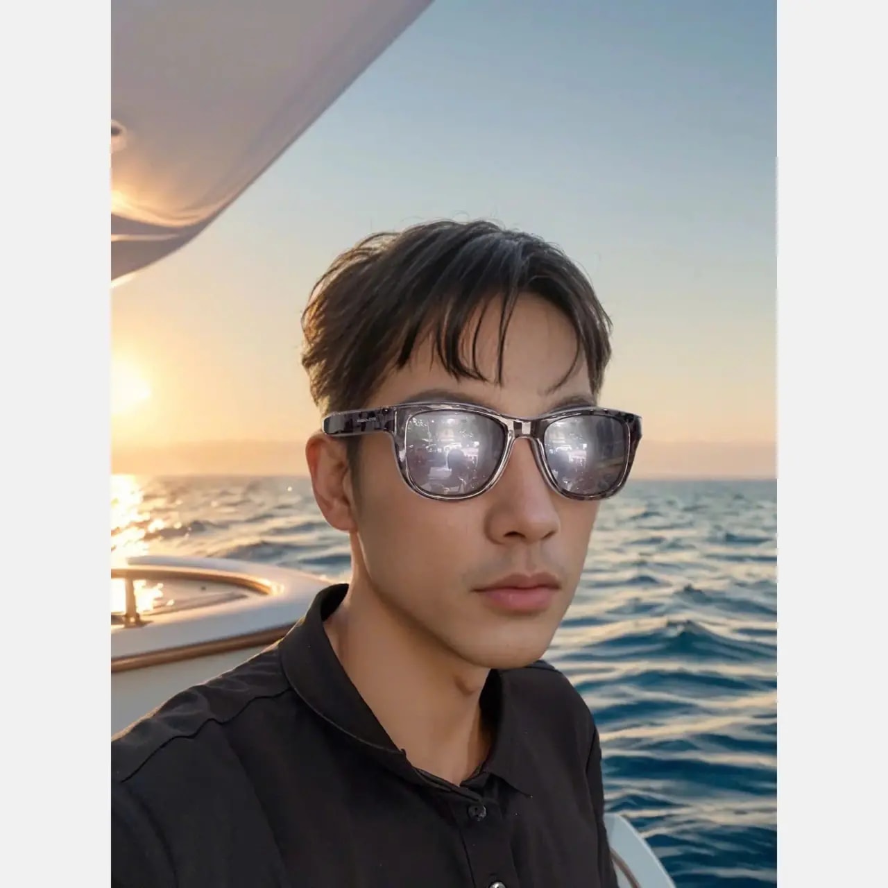 Kính Dolce & Gabbana D&G Sunglasses 'Grey' DG4284 — ảnh 2