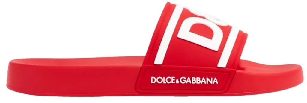 Dép Dolce & Gabbana Rubber Slides 'Red' CS2072AQ85889689 — kich-thuoc: 40