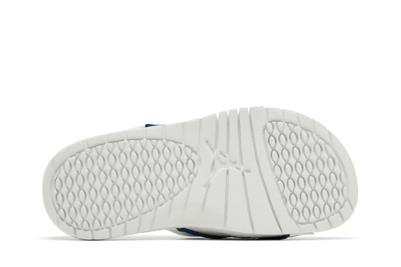 Dép Nike Jordan Hydro 4 Retro Slide GS 'Military Blue' 532226-141 — ảnh 2