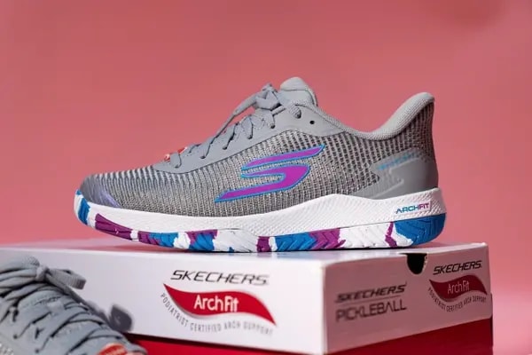 Giày Skechers Viper Court Pro 2.0 'Grey' 172109-GRY — ảnh 3
