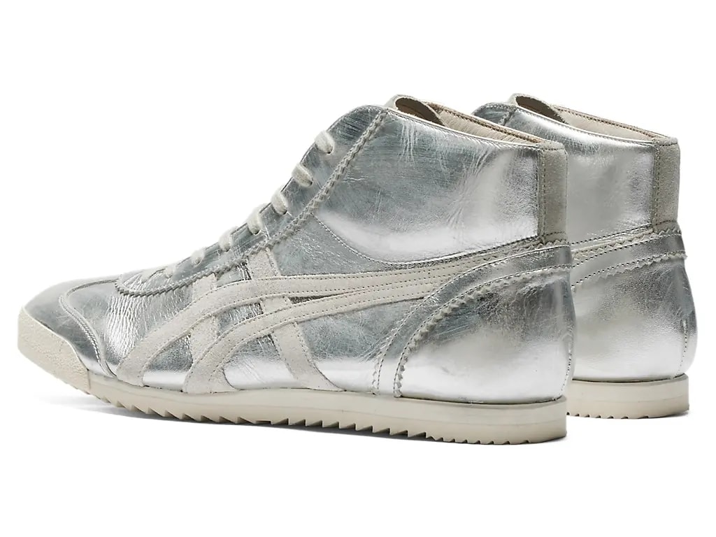 Giày Onitsuka Tiger Mexico Mid Deluxe NM 'Silver' 1181A608-020 — ảnh 4