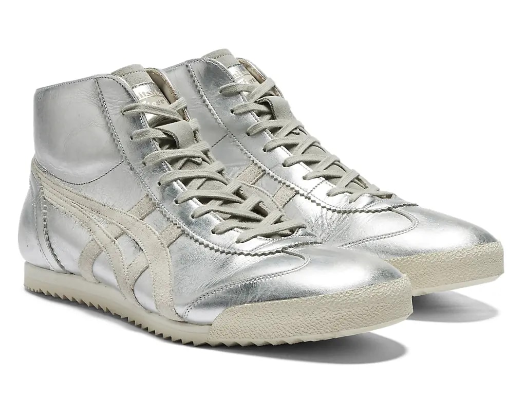 Giày Onitsuka Tiger Mexico Mid Deluxe NM 'Silver' 1181A608-020 — ảnh 5