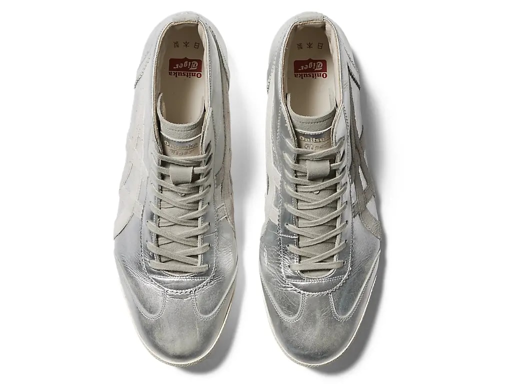 Giày Onitsuka Tiger Mexico Mid Deluxe NM 'Silver' 1181A608-020 — ảnh 2