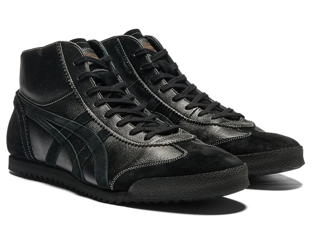 Giày Onitsuka Tiger Mexico Mid Runner Deluxe 'Black' 1181A609-001 — ảnh 5