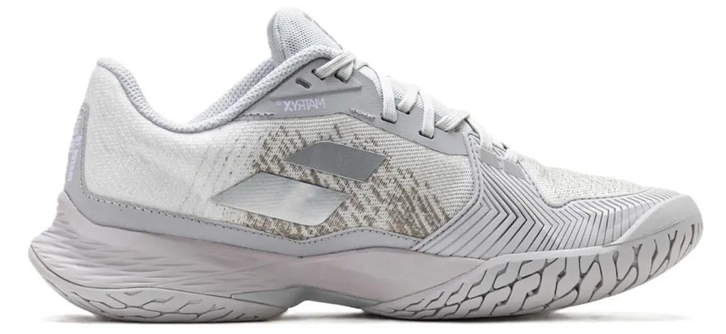Giày Babolat Jet Mach 3 All Court 'White Grey' 3A1S25B630-1072 — Giày Babolat Jet Mach 3 All Court 'White Grey' 3A1S25B630-1072 —