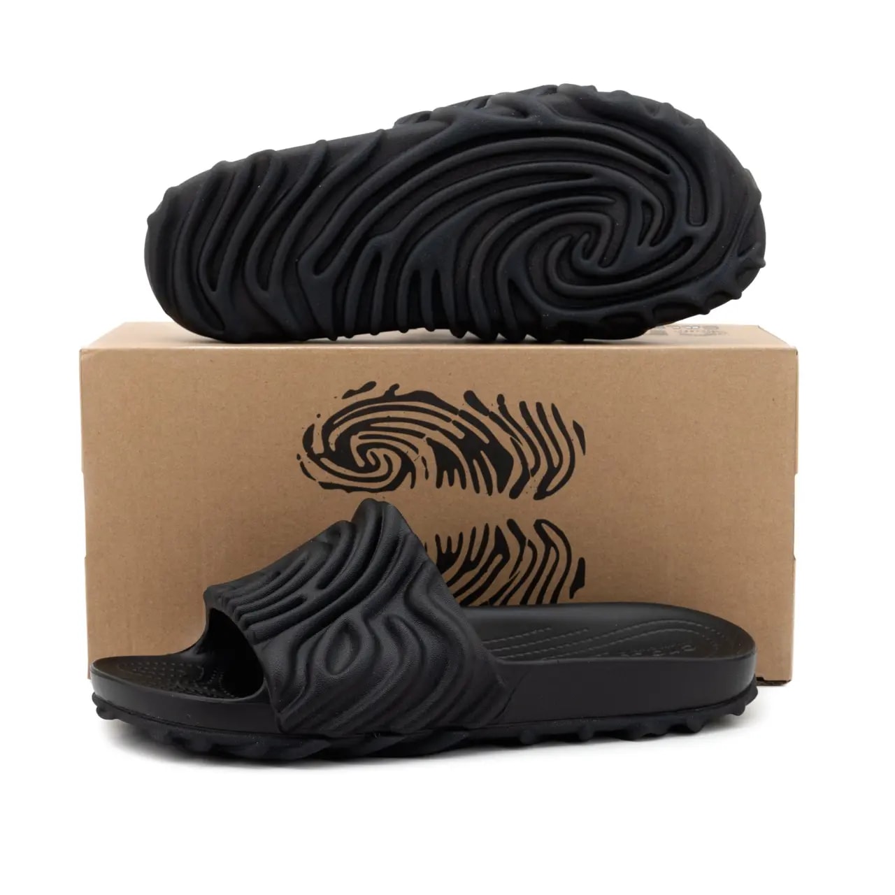 Dép Crocs Pollex Slide By Salehe Bembury Sasquatch 'Black' 208685-0KV — ảnh 2