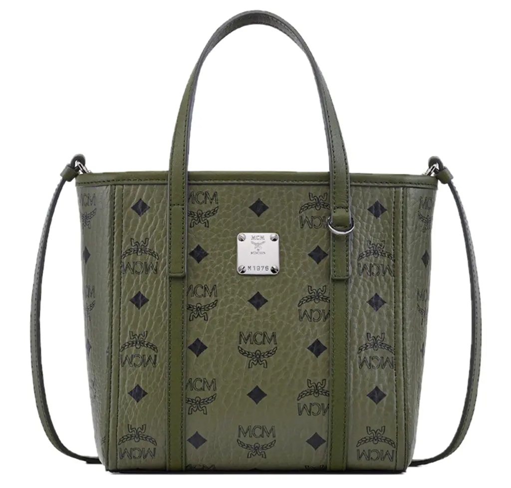Túi MCM Toni Top-Zip Shopper 'Khaki Moss' MWPFAMT08K8001