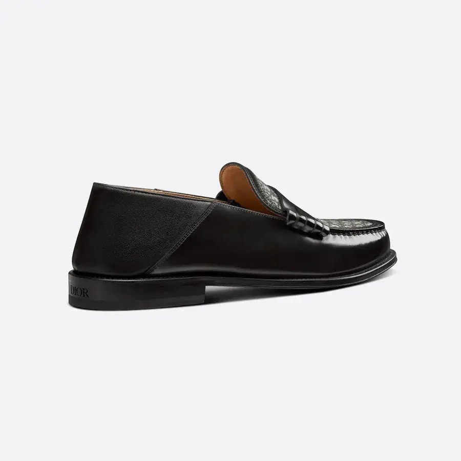 Giày Dior Loafer Smooth Calfskin 'Black' 3LO115ZKF-H961 — ảnh 3