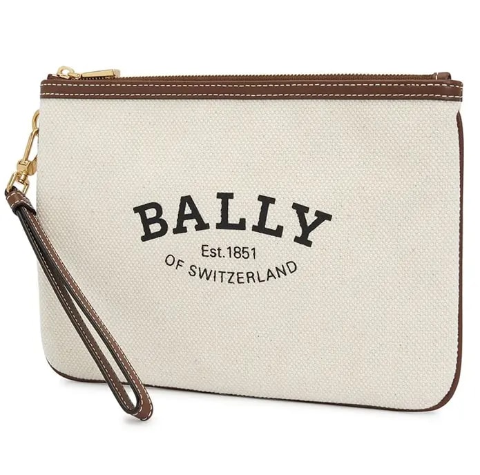 Túi Bally Shared Clutch 'Ivory' CERTHE-W-ST-135 — ảnh 3