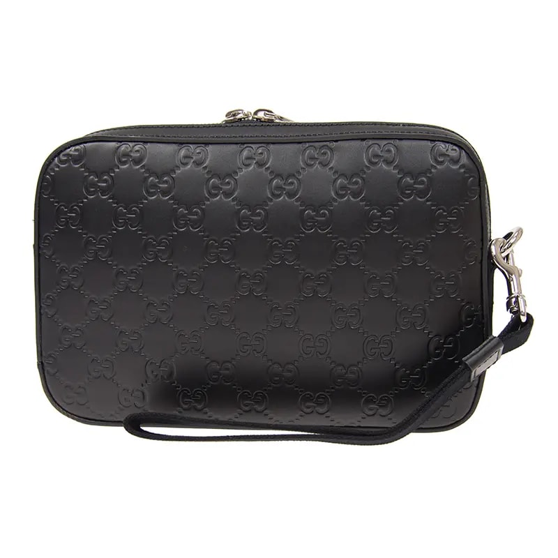 Túi Gucci Logo-embossed Hand Bag 'Black' 475429-CWCBN-1000 — ảnh 2