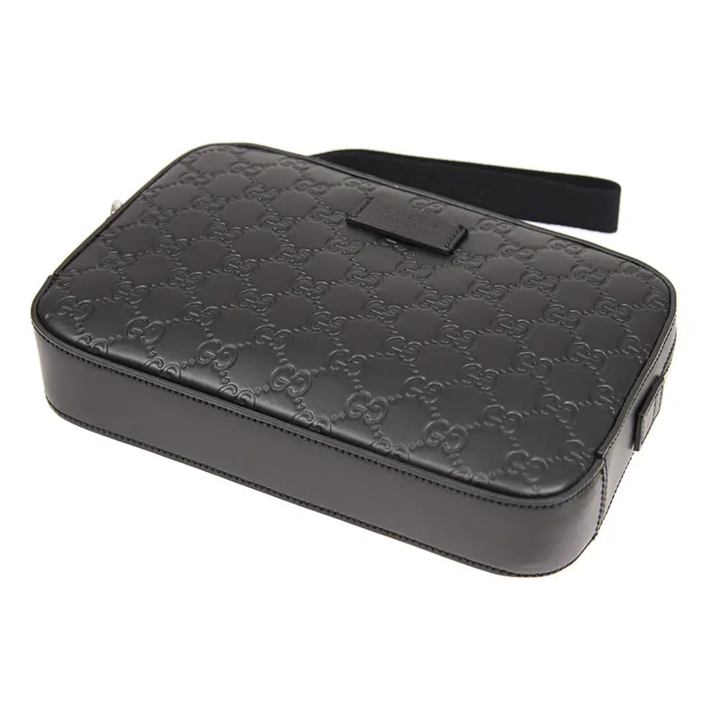 Túi Gucci Logo-embossed Hand Bag 'Black' 475429-CWCBN-1000 — ảnh 3