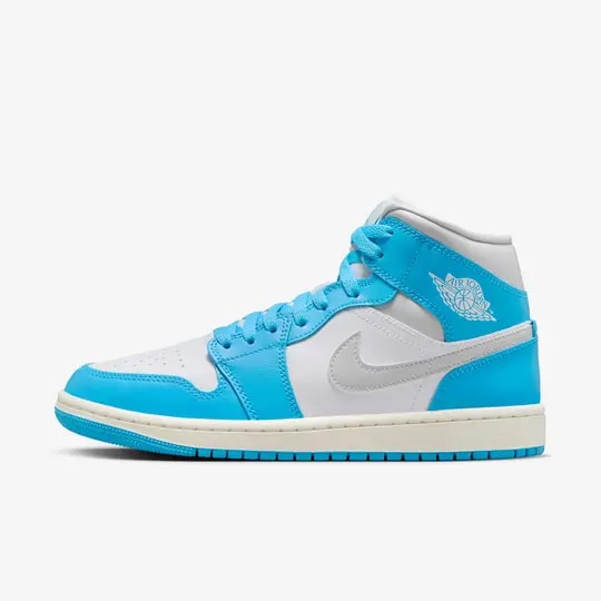 Giày Nike Air Jordan 1 Mid ‘Dark Powder Blue’ BQ6472-400 — ảnh 3