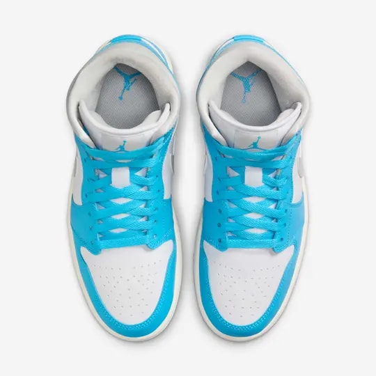 Giày Nike Air Jordan 1 Mid ‘Dark Powder Blue’ BQ6472-400 — ảnh 4