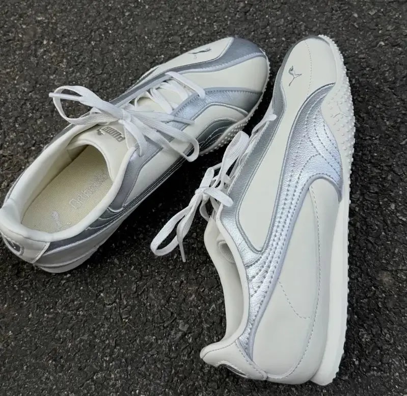 Giày Puma Bella V2 Leather 'Biedge Silver' 404043-02 — ảnh 5