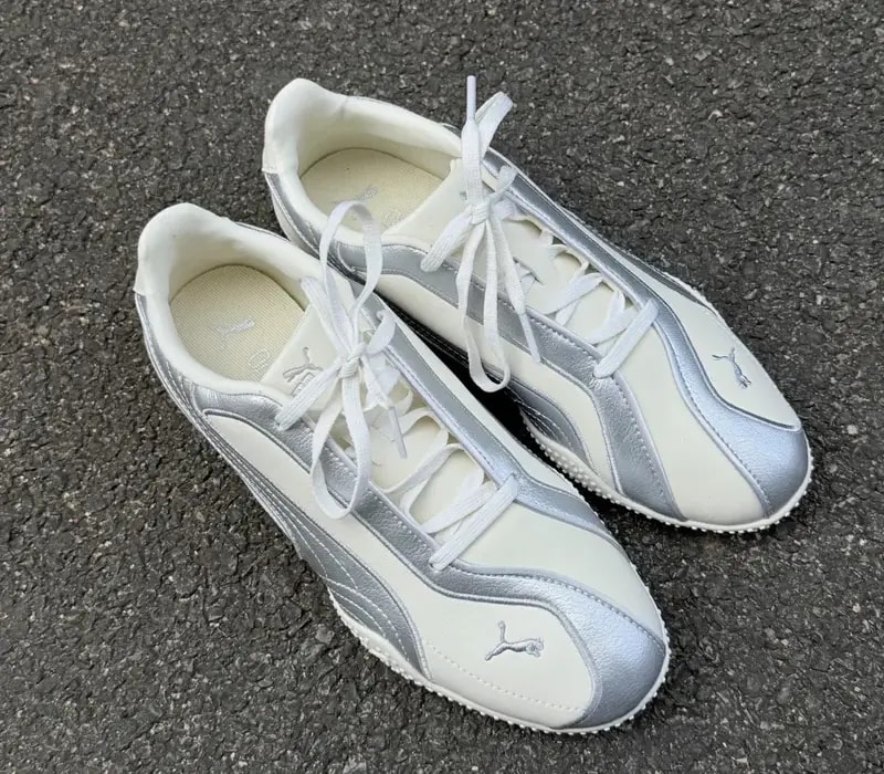 Giày Puma Bella V2 Leather 'Biedge Silver' 404043-02 — ảnh 4