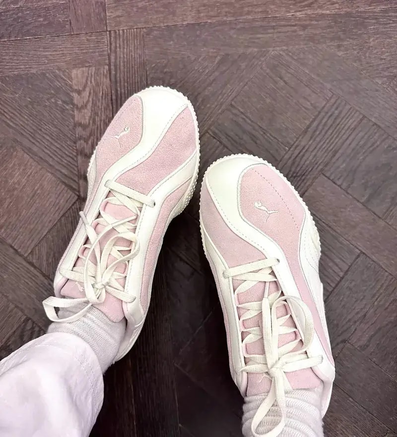 Giày Puma Bella V2 Suede 'Pink' 404709-03 — ảnh 4