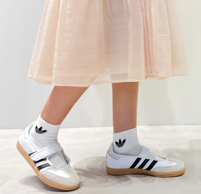 Giày Adidas Samba Jane ‘Cloud White’ JR1402 — ảnh 4