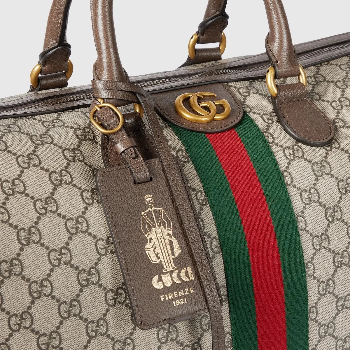 Túi Gucci Savoy Medium Duffle Bag 'Beige' 834460-FAEOI-9746 — ảnh 2