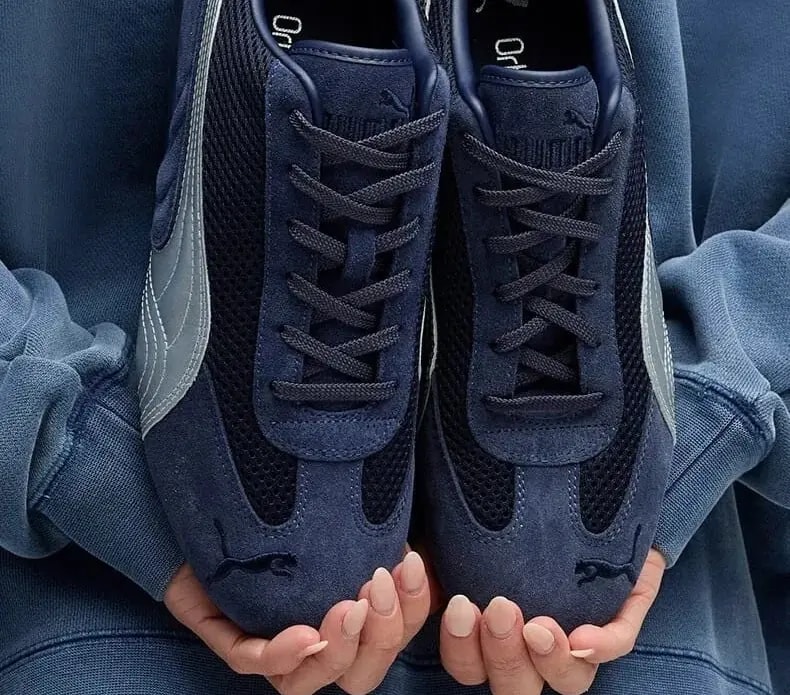 Giày Puma Speedcat Premium 'Navy Matte Silver' 403902-05 — ảnh 5