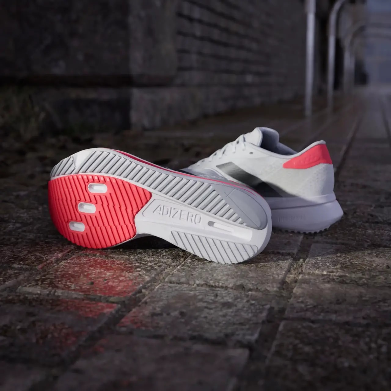 Giày Adidas Adizero SL2 'Cloud White & Lucid Red' JQ1225 — ảnh 2