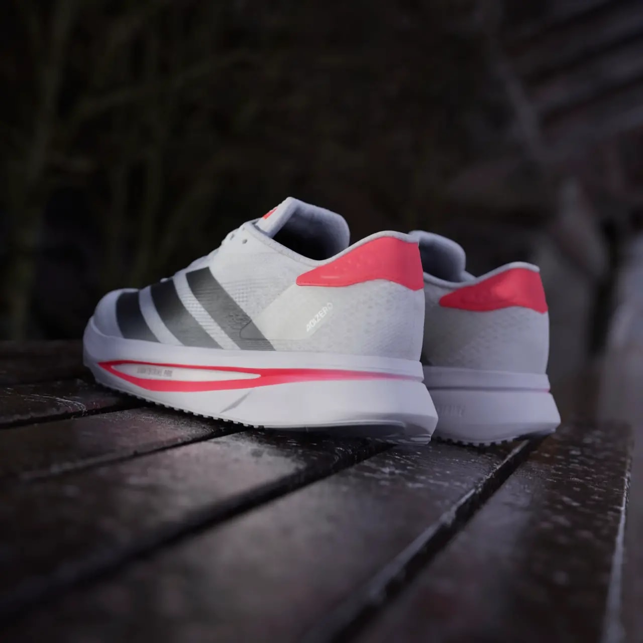 Giày Adidas Adizero SL2 'Cloud White & Lucid Red' JQ1225 — ảnh 4