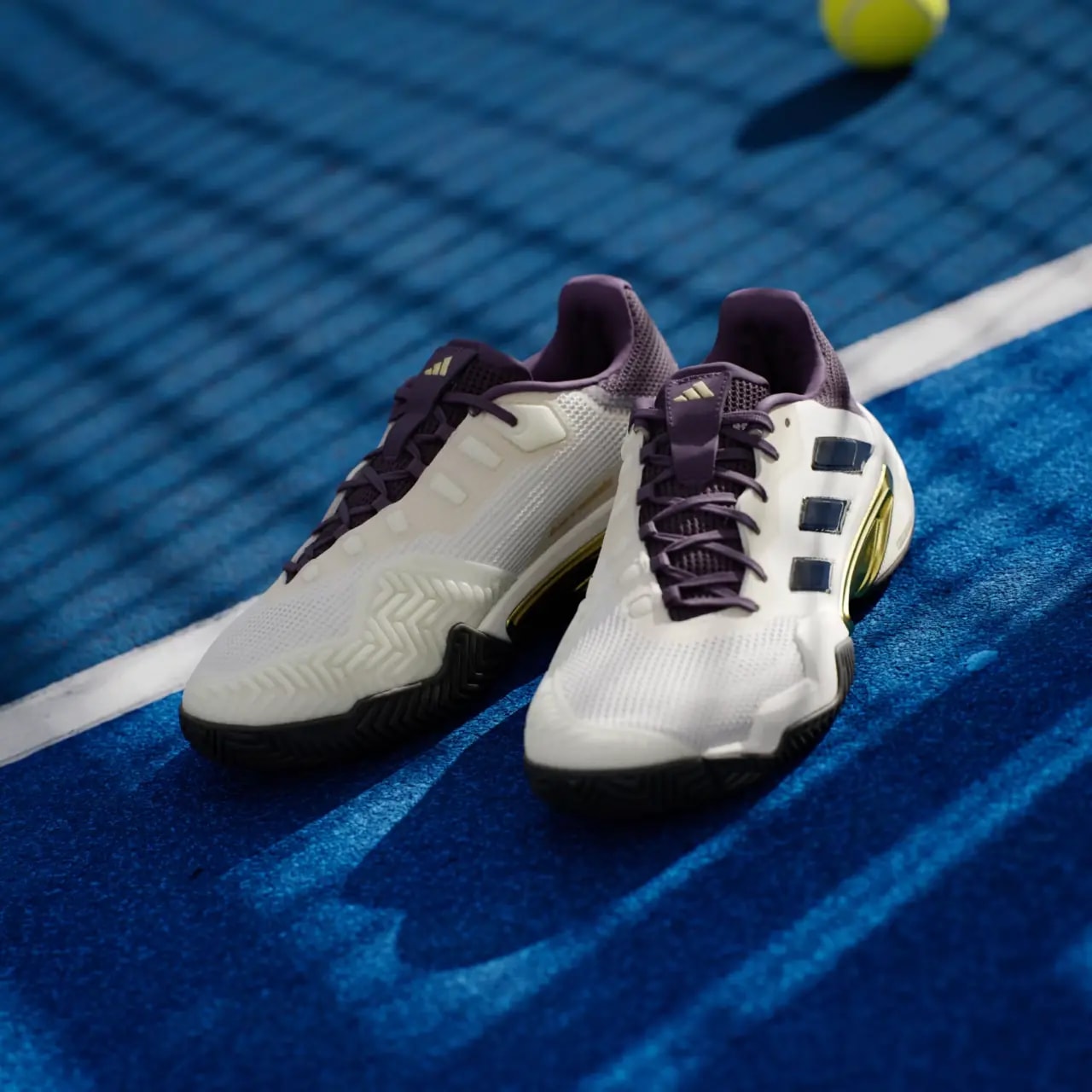 Giày Adidas Barricade 13 ‘Core White’ JR1499 — ảnh 3
