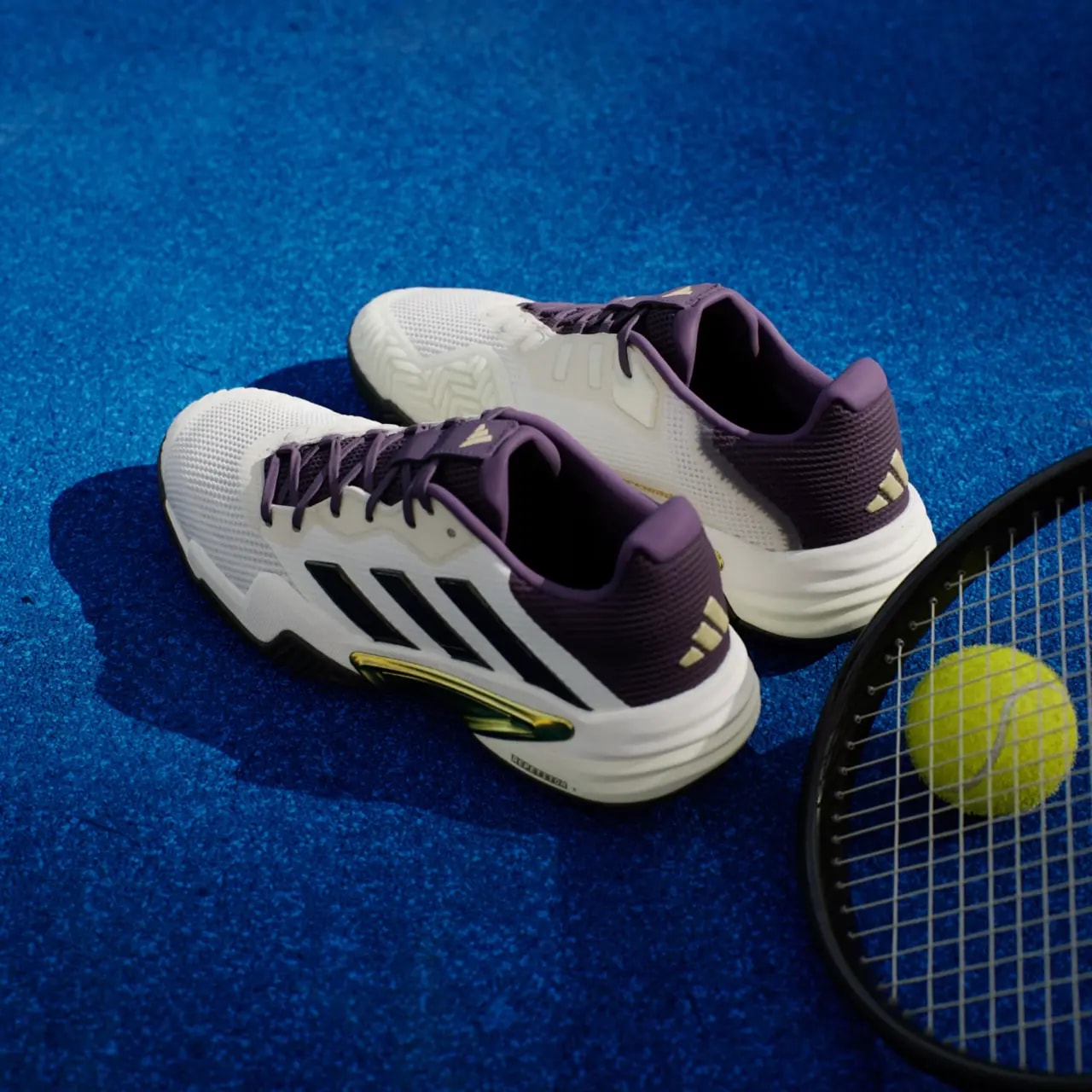 Giày Adidas Barricade 13 ‘Core White’ JR1499 — ảnh 4