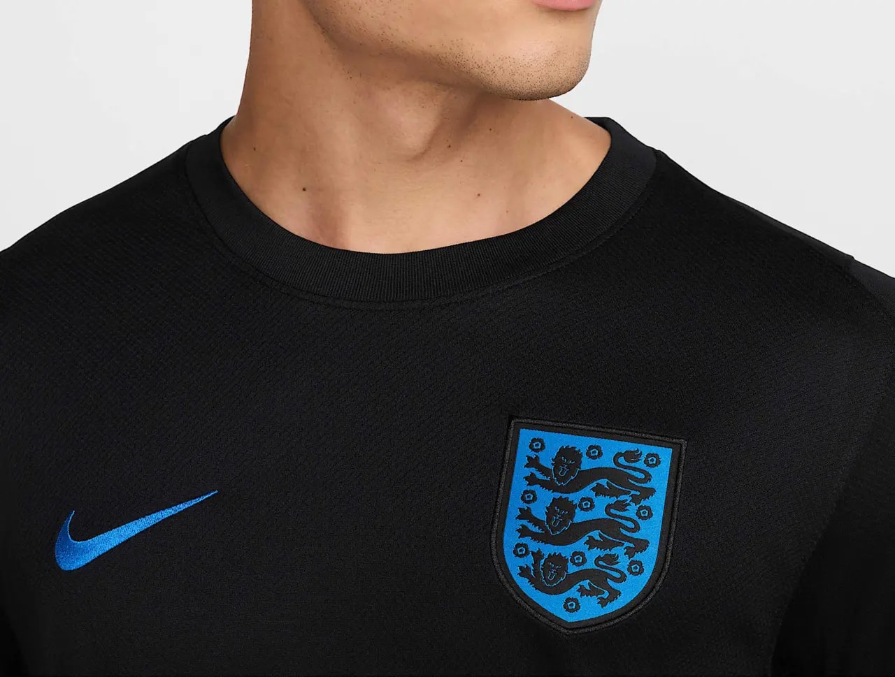 Áo Nike England 2025 Stadium Away 'Black' FZ9022-010 — ảnh 3
