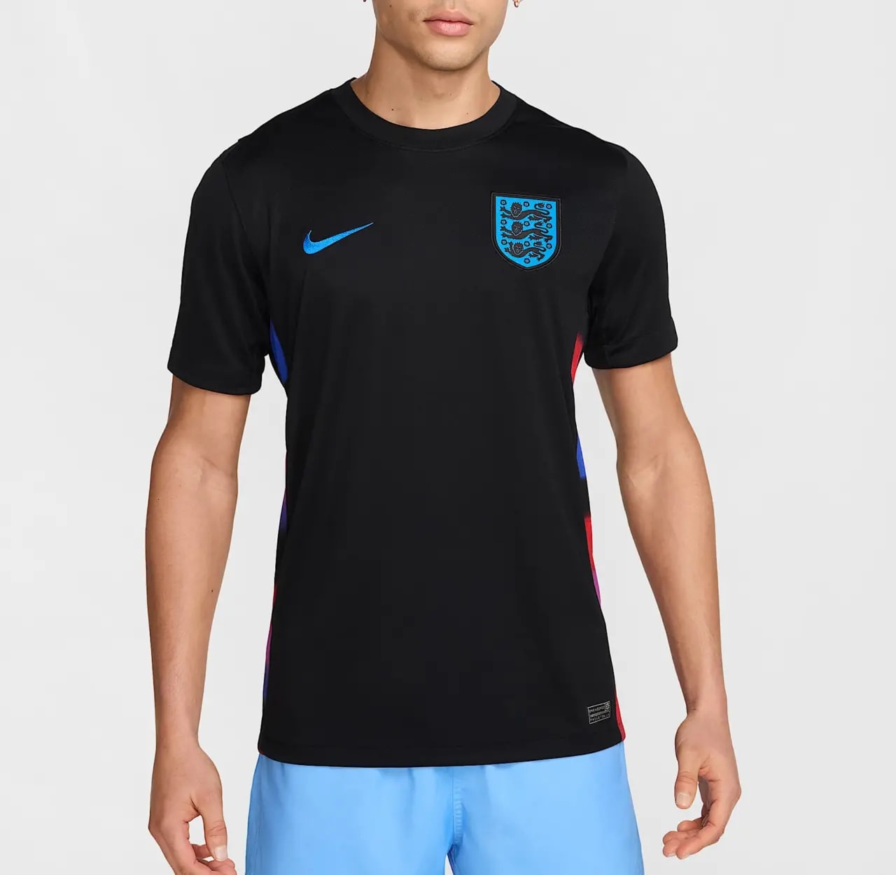 Áo Nike England 2025 Stadium Away 'Black' FZ9022-010 — ảnh 5