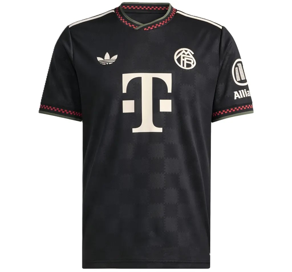 Áo Adidas FC Bayern 25/26 Third Jersey 'Black' KE6801 — kich-thuoc: L