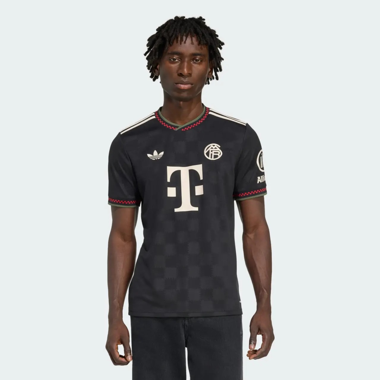 Áo Adidas FC Bayern 25/26 Third Jersey 'Black' KE6801 — ảnh 4