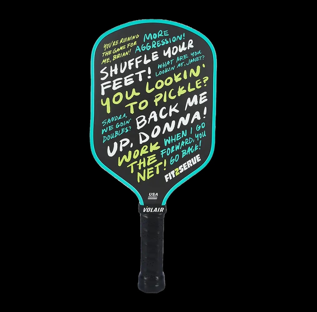 Vợt Pickleball Volair Fit 1 Limited Edition 16mm 'Black Blue' — ảnh 4