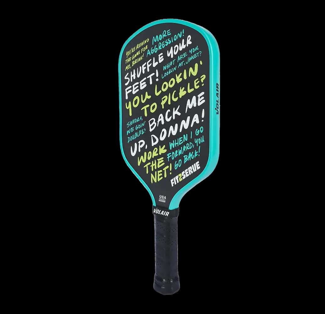 Vợt Pickleball Volair Fit 1 Limited Edition 16mm 'Black Blue' — ảnh 3