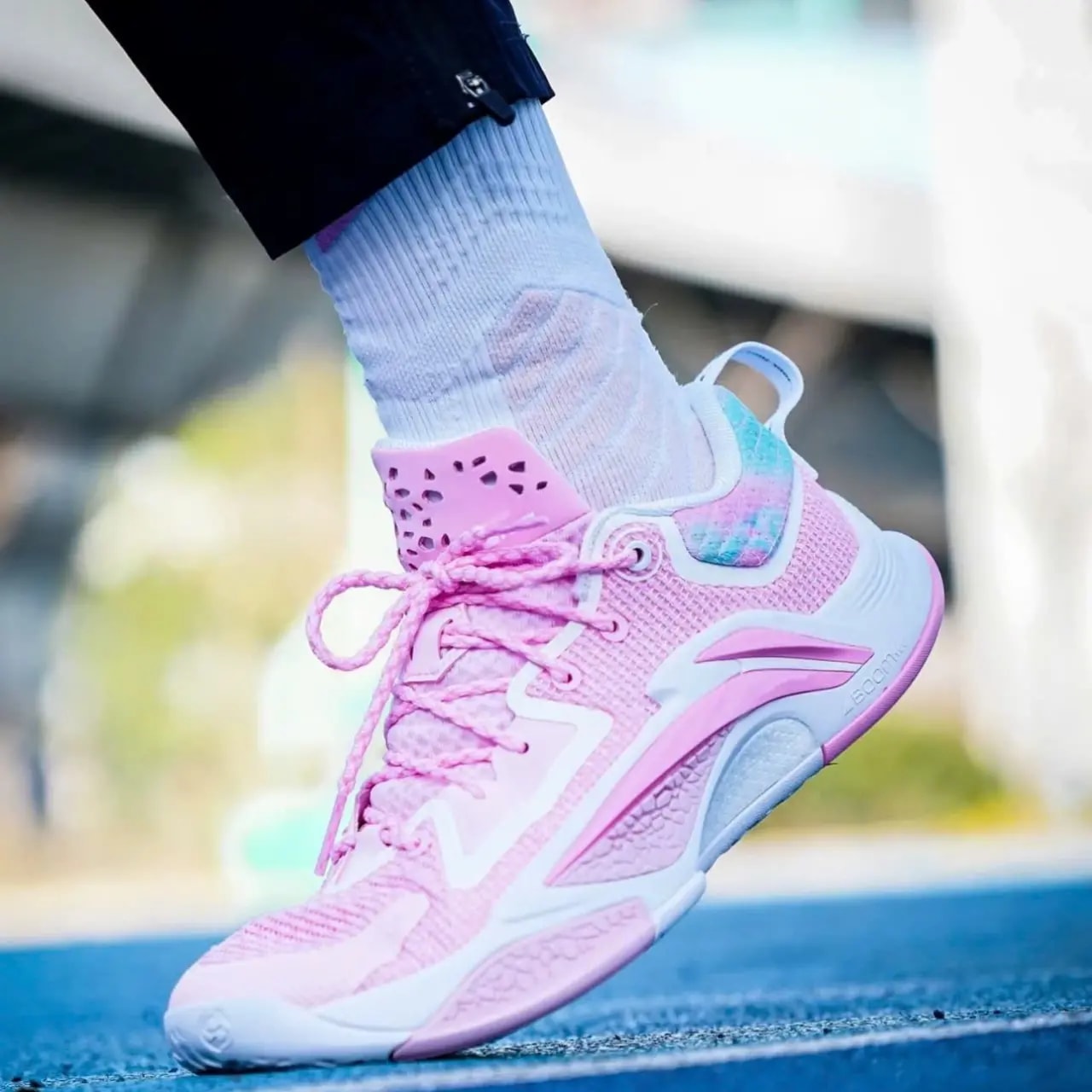 Giày Lining Badfive Hunting 1 'Pink' ABFV003-3 — ảnh 3