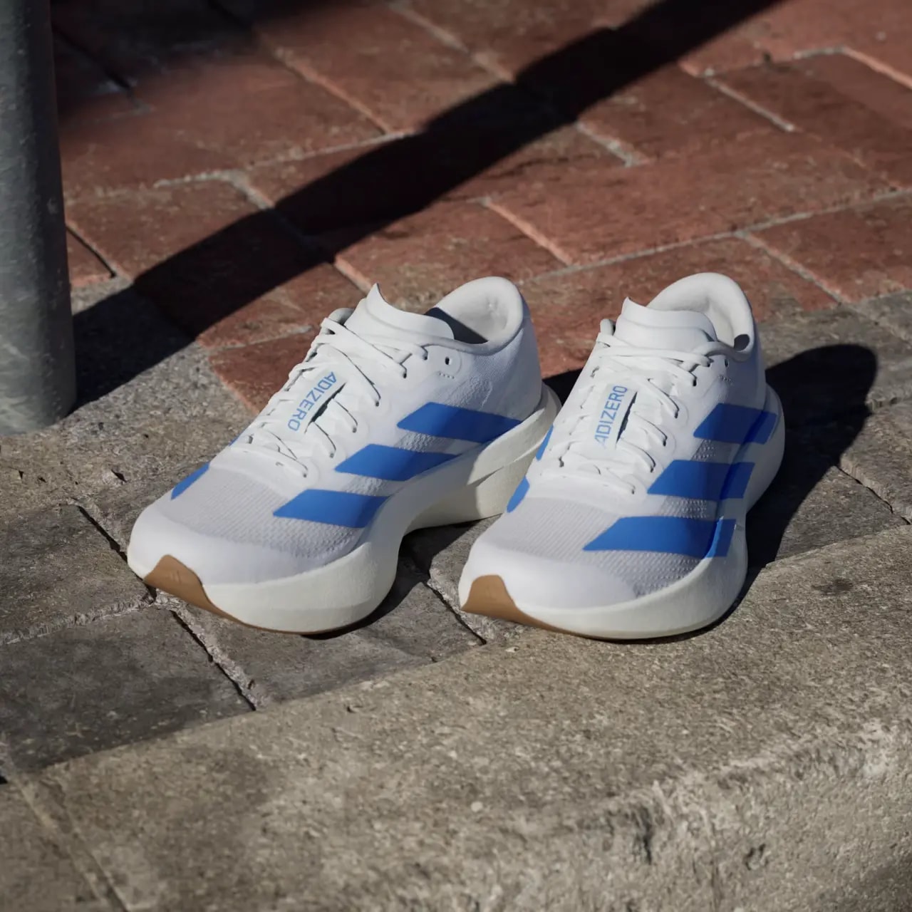 Giày Adidas Adizero Evo SL 'White Blue Fusion' JS4454 — ảnh 3