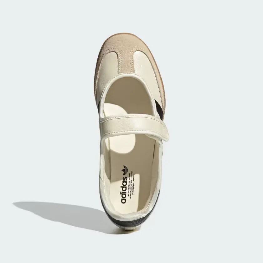 Giày Adidas Samba Jane 'Cream White' JR7338 — ảnh 2