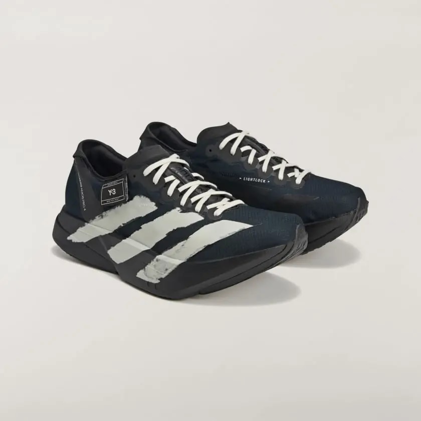 Giày Adidas Y-3 Adizero Adios Pro 4 'Black Off White' JR6655 — ảnh 4