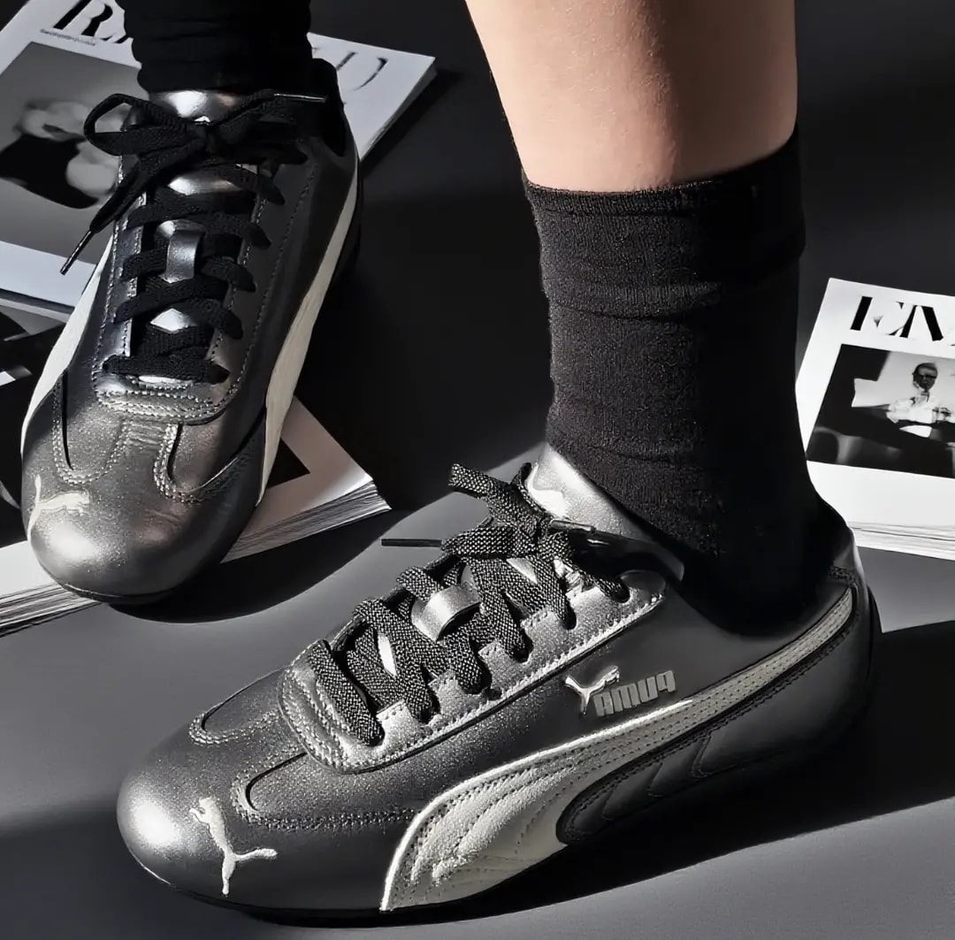 Giày Puma Speedcat 'Black Warm White' 403689-02 — ảnh 2