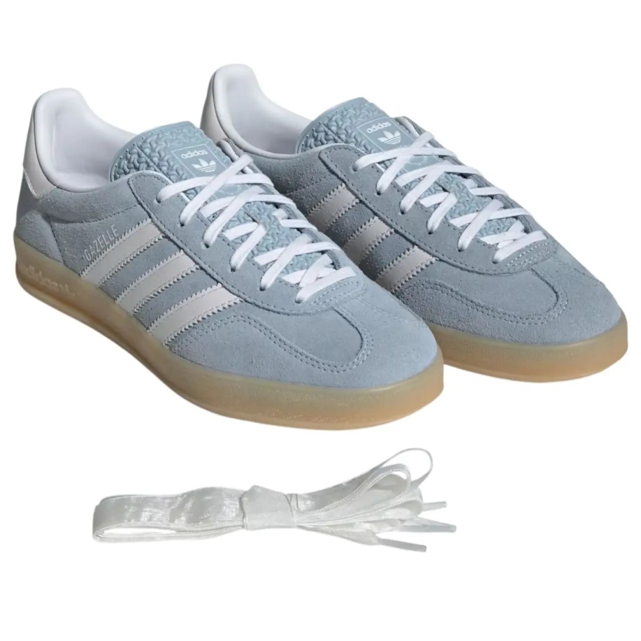 Giày Adidas Gazelle Indoor 'Wonder Blue White Gum' JQ7009 — ảnh 5