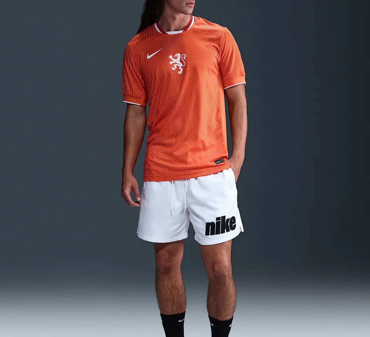 Áo Nike Netherlands 2025 Stadium 'Orange' FZ9015-819 — ảnh 4