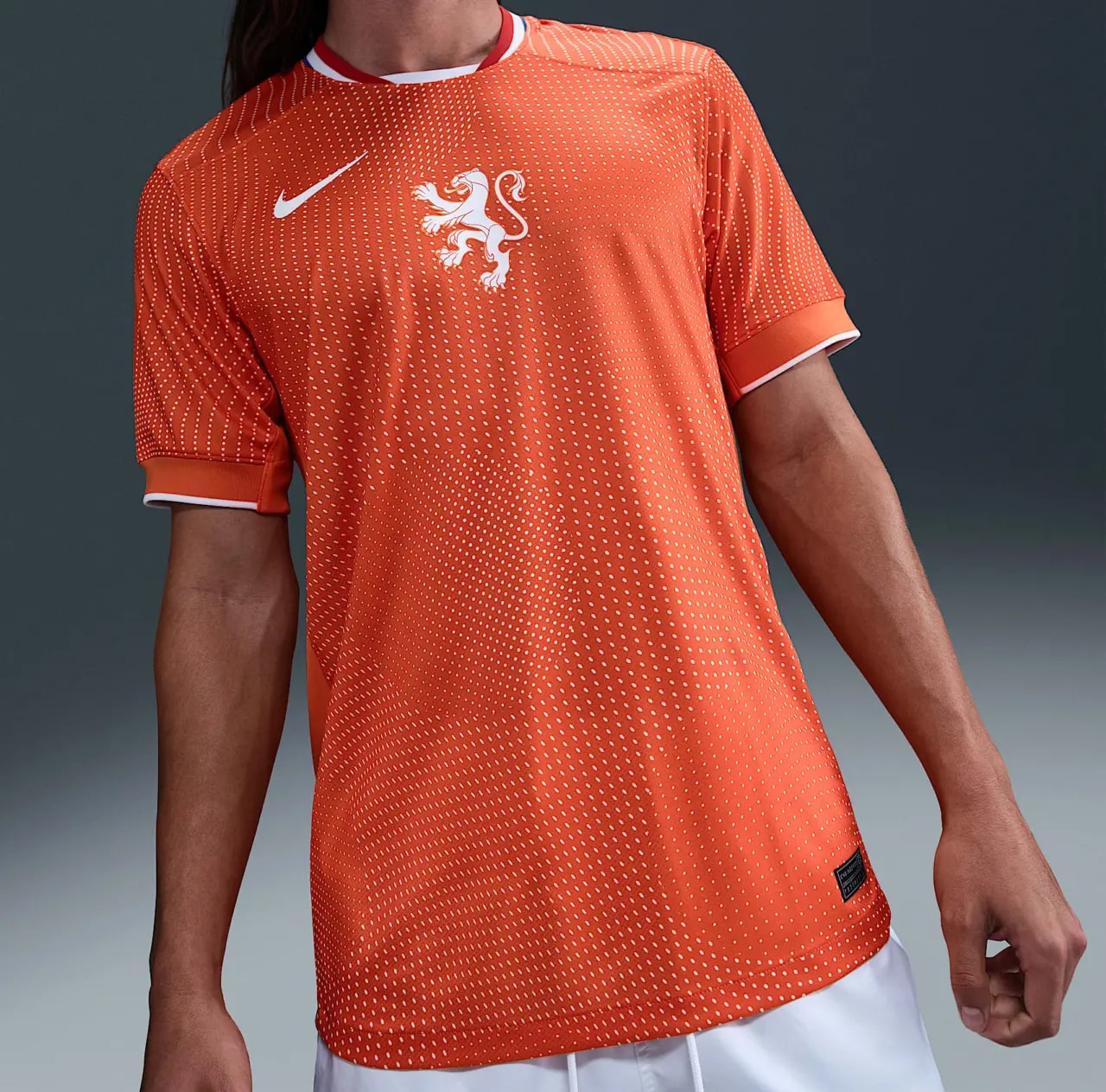 Áo Nike Netherlands 2025 Stadium 'Orange' FZ9015-819 — ảnh 5