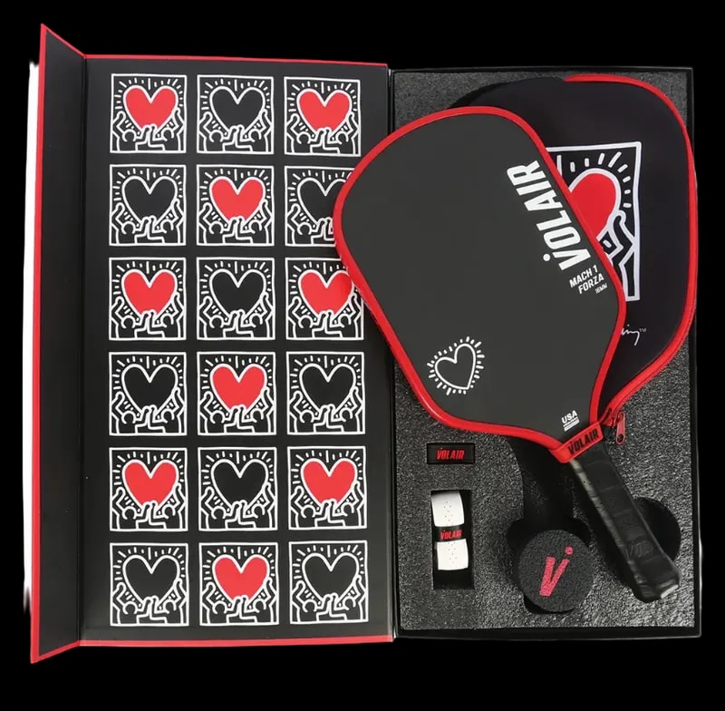 Vợt Pickleball Volair Mach 1 Forza: 16mm 'Keith Haring #1' — ảnh 3