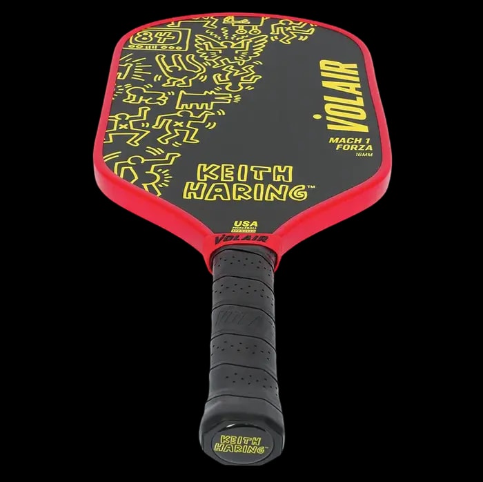 Vợt Pickleball Volair Mach 1 Forza: 16mm 'Keith Haring #2' — ảnh 3
