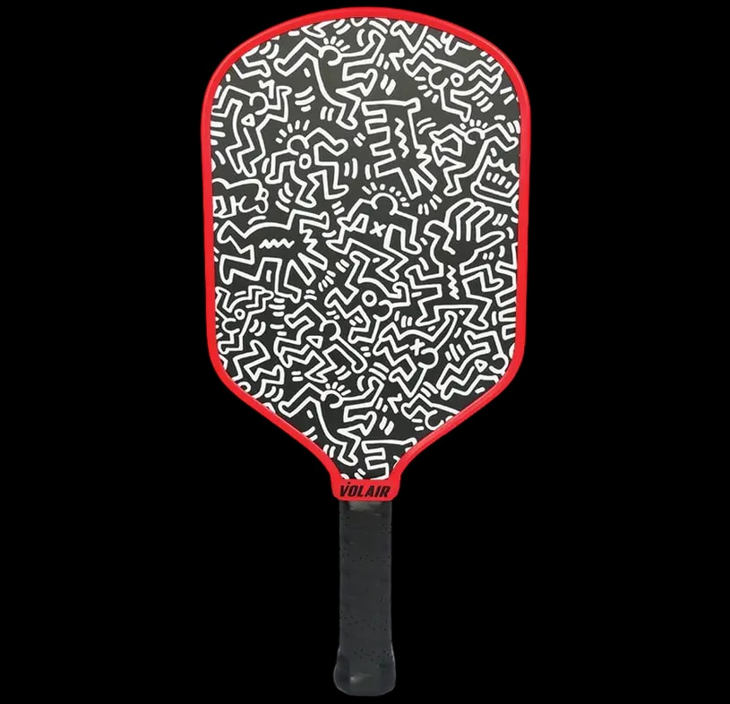 Vợt Pickleball Volair Mach 1 Forza: 16mm 'Keith Haring #3' — ảnh 4