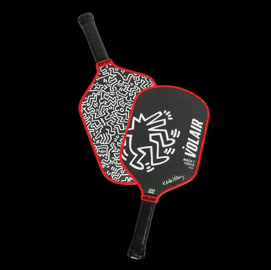 Vợt Pickleball Volair Mach 1 Forza: 16mm 'Keith Haring #3' — ảnh 3