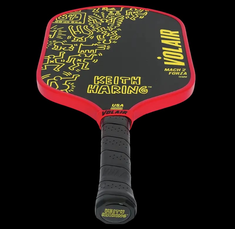 Vợt Pickleball Volair Mach 2 Forza: 16mm 'Keith Haring #2' — ảnh 3
