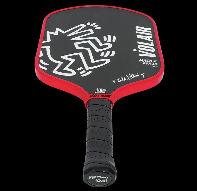 Vợt Pickleball Volair Mach 2 Forza: 16mm 'Keith Haring #3' — ảnh 3