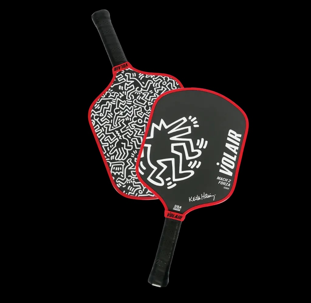 Vợt Pickleball Volair Mach 2 Forza: 16mm 'Keith Haring #3' — ảnh 2