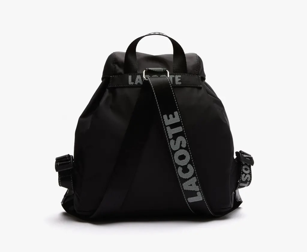 Balo Lacoste Active Nylon Backpack ‘Black’ NU3827SG-126263-279 — ảnh 4