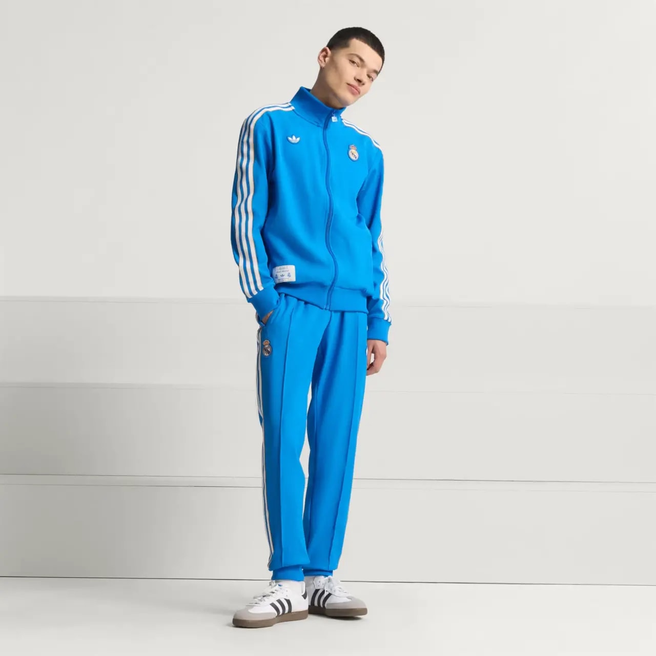 Áo Adidas Real Icon Tt 'Blue' JN3058 — ảnh 2